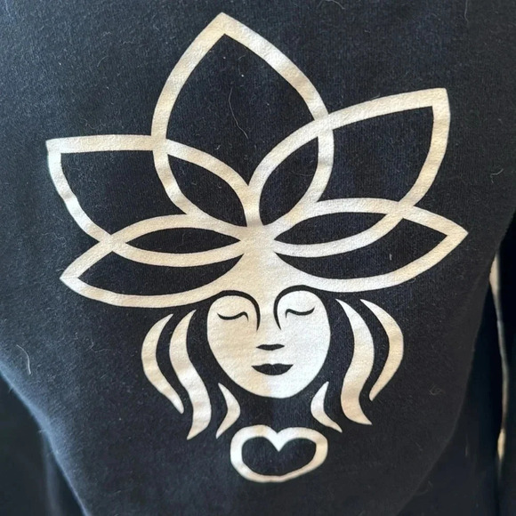 Stussy RARE collectors zip up hoodie black uplift lotus flower size medium - Picture 5 of 14